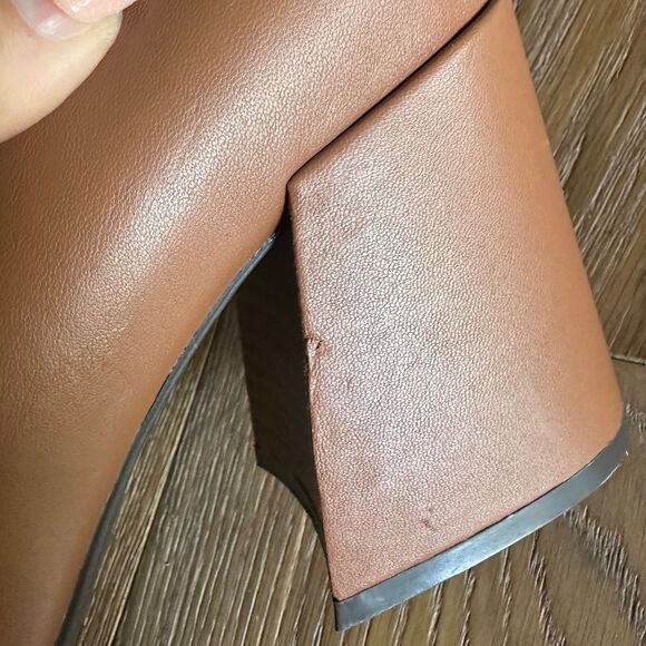 Gentle Souls Irie Block Heel In Pecan - Picture 10 of 15